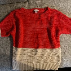 Women’s short sleeve sweater